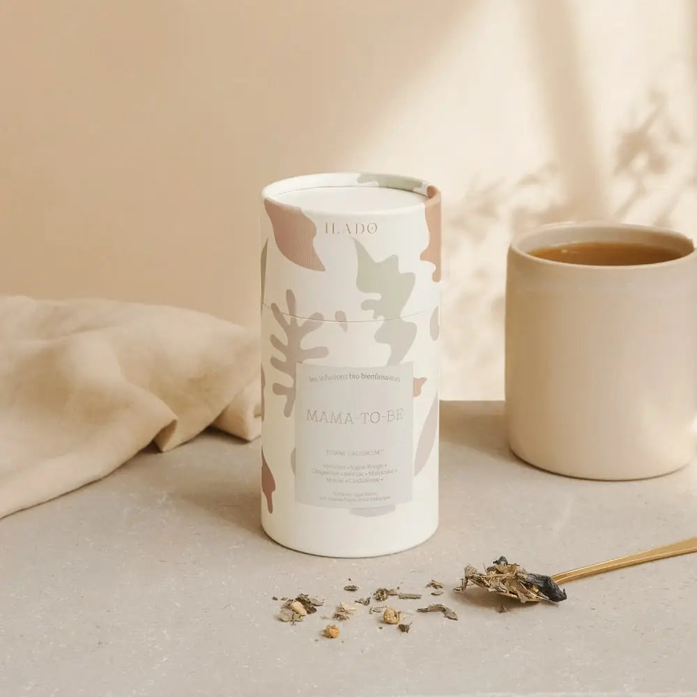 Biologische kruidenthee voor de zwangerschap