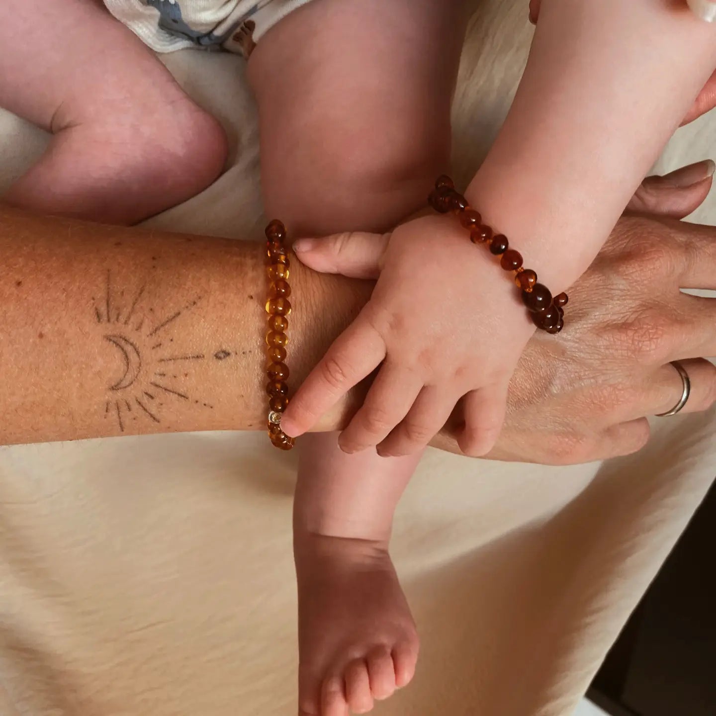 Barnsteen armband 14cm - Baby peuter tm +- 3 jaar (kopie)