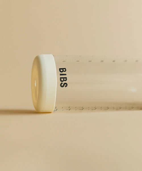 Babyfles van glas Latex - Ivory